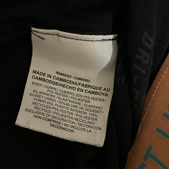 Women's Nike Compression Capri Leggings SIZE MED Dri Fit Run Fast Live Fearless. - Picture 6 of 12